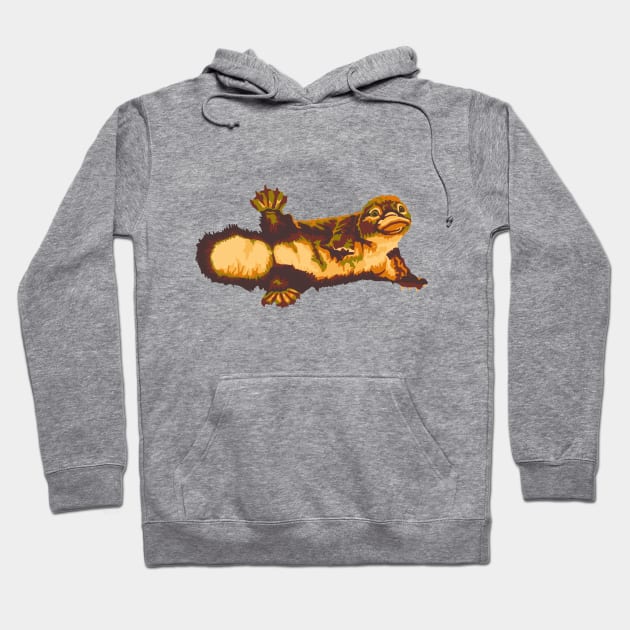 Baby Platypus Hoodie by Slightly Unhinged